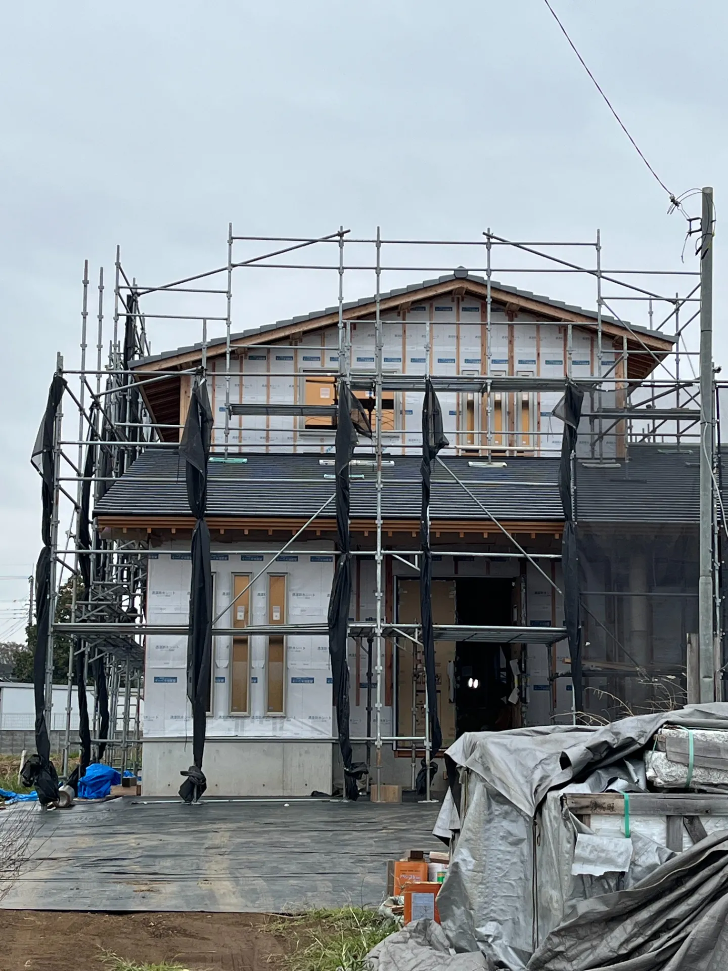 【現場レポート】受け継がれる技と素材──和風伝統構法で建てる家